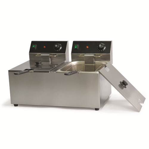 Nemco GS1612 31 Lbs. Stainless Steel Deep Fryer - 208/240 Volts