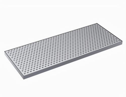 Krowne KDT-8X20S 20" W x 8" D Brushed Stainless Steel Drip Tray