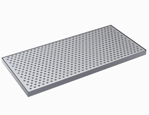 Krowne KDT-8X17S 17" W x 8" D Brushed Stainless Steel Drip Tray