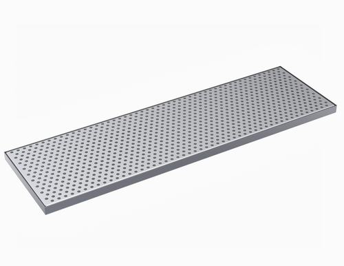 Krowne KDT-8X27S 27" W x 8" D Brushed Stainless Steel Drip Tray