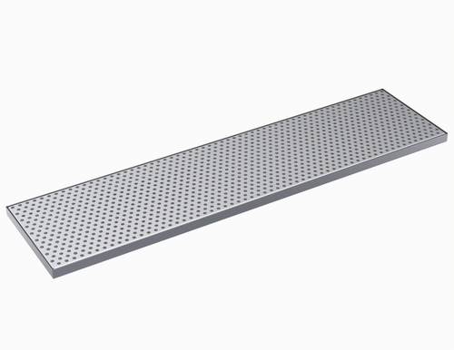 Krowne KDT-8X32S 32" W x 8" D Brushed Stainless Steel Drip Tray