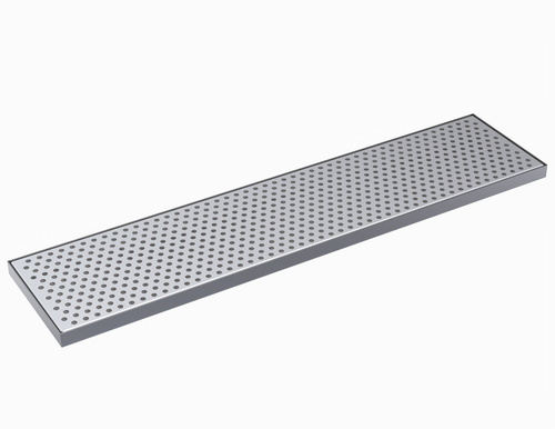 Krowne KDT-6X26S 26" W x 6" D Brushed Stainless Steel Drip Tray