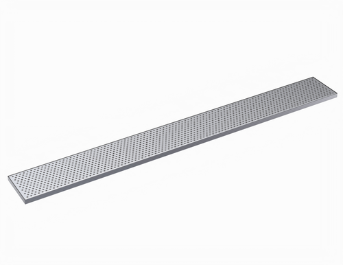 Krowne KDT-6X52S 52" W x 6" D Brushed Stainless Steel Drip Tray
