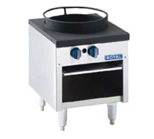 Royal Range RSP-18T-NG 18" W Stainless Steel Natural Gas Stock Pot Range - 90,000 BTU
