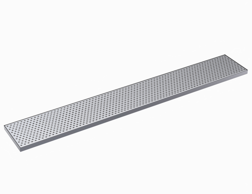 Krowne KDT-6X40S 40" W x 6" D Brushed Stainless Steel Drip Tray