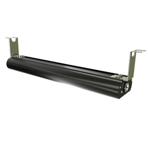 Vollrath FC-4SH-42120-BL-SW 42" Aluminum Black Powder Coat Single Unlighted Low Profile Heat Strip - 120 Volts