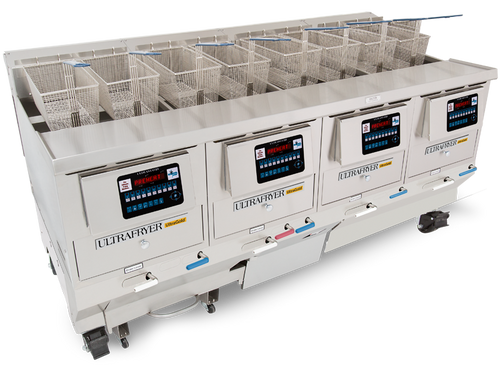 Ultrafryer B-E20-20-4-UCP 110 Lbs. Stainless Steel Electric Fryer - 208 Volts 3-Ph