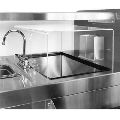 Glastender 03000508 24" W Single-Sided Full-Service Sneeze Guard