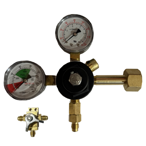 Glastender RKH-CC Double Gauge Regulator Kit