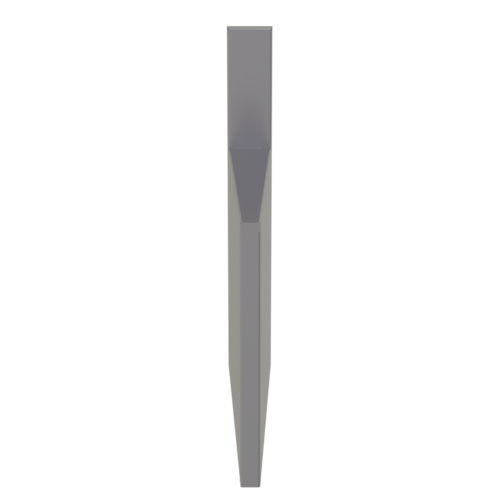 Glastender CIWA-5 3" W Stainless Steel No Legs Underbar Inside Wedge Corner Fillerboard