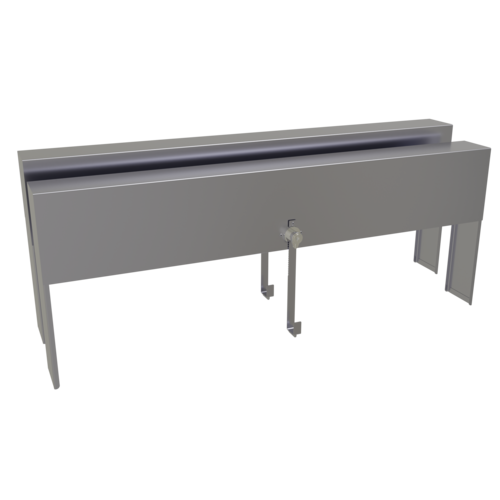 Glastender DSRC-34 34" W Stainless Steel Double Speed Rail Locking Cover