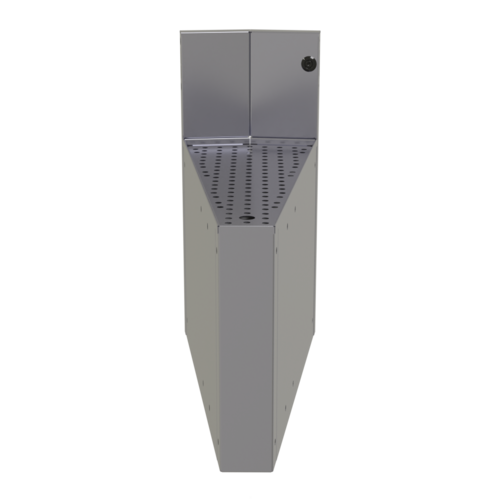 Glastender CIWB-15 10" W Stainless Steel No Legs Underbar Inside Wedge Corner Drainboard