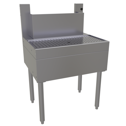 Glastender BDA-18 18" W Stainless Steel Tubing Chase Underbar Beer Drainer