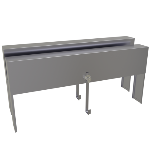 Glastender DSRC-30 30" W Stainless Steel Double Speed Rail Locking Cover