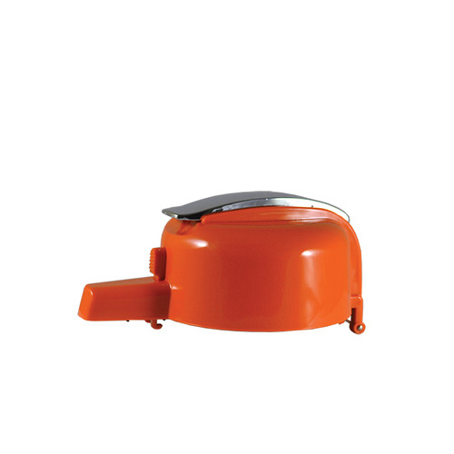 Service Ideas ELLOR Orange Plastic Eco-Air Lid