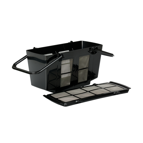 Service Ideas CBNS3BSKT Black Plastic Cold Brew 'N' Serv Basket