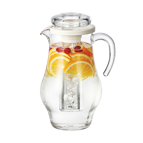 Service Ideas SWP24BS 81.1 Oz. Clear SAN Water Pitcher