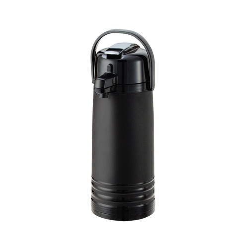 Service Ideas ECAL22PBLMAT 2.2 L. Plastic Lever Black Lid Eco-Air Airpot