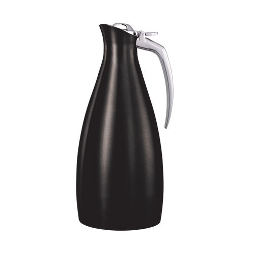 Service Ideas ALTU10BSBX 33.8 Oz. Stainless Steel Altus Series vacuum insulated Carafe