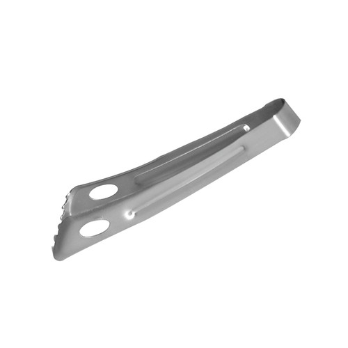 Service Ideas IB13BSTONGS 5.5" L. Stainless Steel Ice Tong for ice bucket