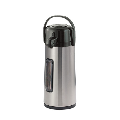 Service Ideas ECA22SGY 2.2 L. Stainless Steel Push Button Eco-Air Airpot