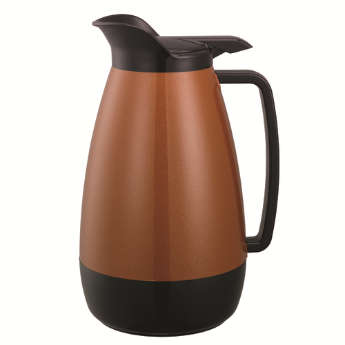 Service Ideas TS411CB 67.6 Oz. Copper Plastic Thermo-Serv Flip-Top Server
