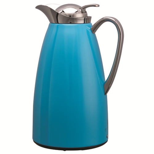 Service Ideas CJZ1BLU 33.8 Oz. Stainless Steel Classy™ Vacuum Carafe