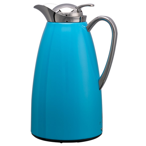 Service Ideas CJZ1BLU 33.8 Oz. Stainless Steel Classy™ Vacuum Carafe