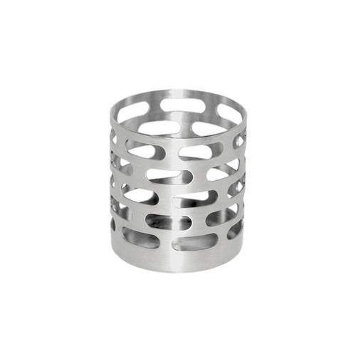 Service Ideas SM-60 2" Dia. Round Stainless Steel Mod18 Steelworks Sugar Stick Holder