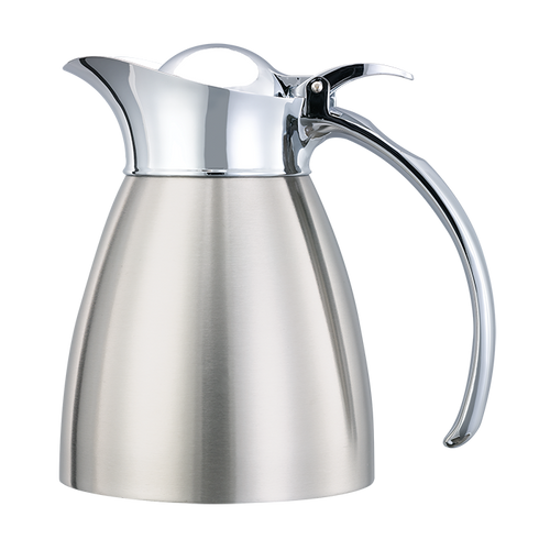 Service Ideas MAR03BS 10 Oz. Stainless Steel Brushed Finish Marquette Series Vacuum Insulated Carafe