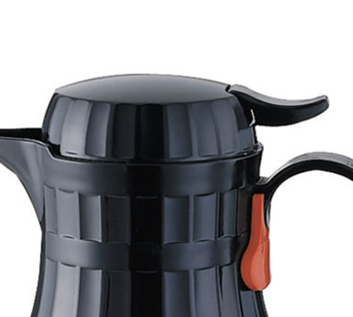 Service Ideas ECLBL Black Plastic Eco-Serv Replacement Lid