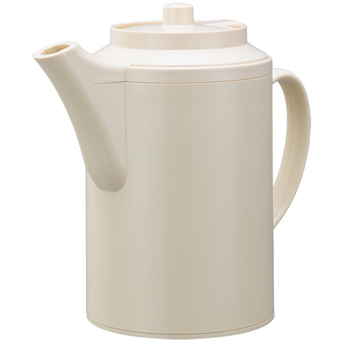 Service Ideas TS612AL 16 Oz. Almond Plastic Teapot