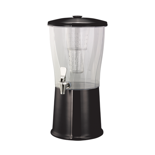 Service Ideas CBDRT3BXSS 3 Gal. Clear Poly Container Single Beverage Dispenser