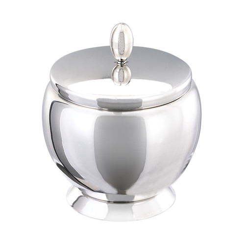 Service Ideas STCSG5 4 Oz. Stainless Steel Sugar Bowl with Lid