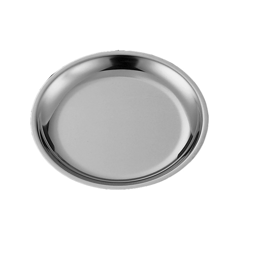 Service Ideas RT10SS 10" W Stainless Steel Round Thermo-Plate Platter Insert Only