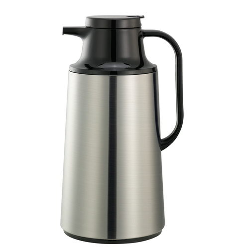Service Ideas HPS191 64.2 Oz. Clear Coat Finish Stainless Steel Home and Office Basics Coffee Server