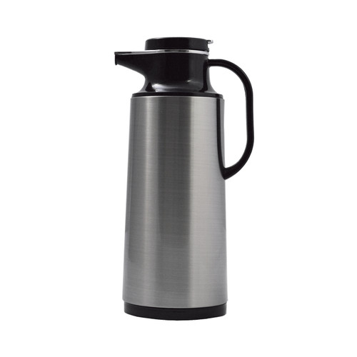 Service Ideas HPS191 64.2 Oz. Clear Coat Finish Stainless Steel Home and Office Basics Coffee Server