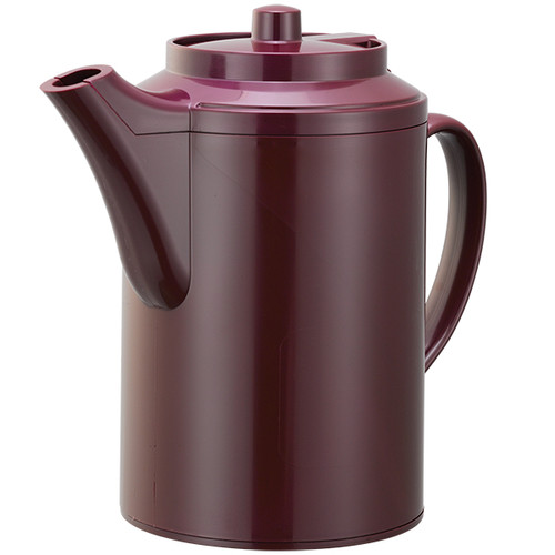 Service Ideas TS612BU 16 Oz. Burgundy Plastic Teapot