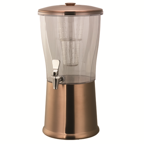 Service Ideas CBDRT3RGSS 3 Gal. Single Stainless Steel Base Metallic Elements Beverage Dispenser