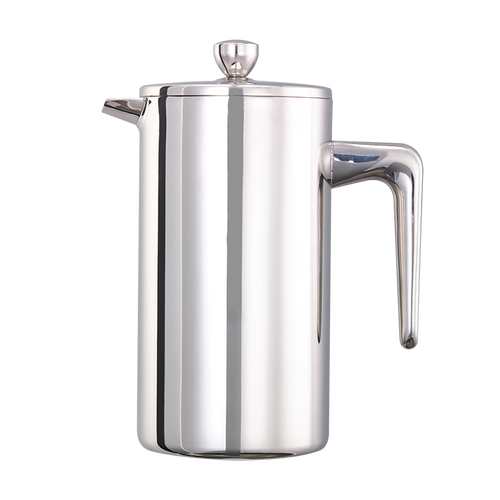 Service Ideas PDWSA800PS 27 Oz. Stainless Steel Double Wall Insulation French Press
