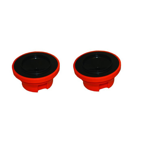 Service Ideas SVPLIDOR Orange Plastic Brew Thru Lid Only
