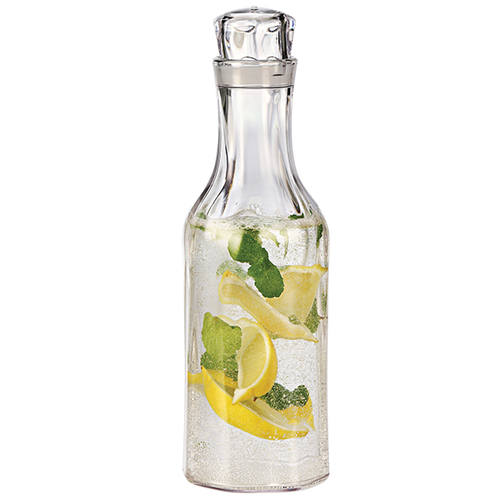 Service Ideas NB51PO 1.5 L. Clear SAN Plastic Waterway Carafe