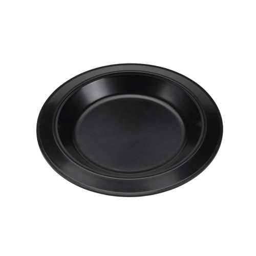 Service Ideas RT7BL 9.5" W Plastic Round Thermo-Plate Platter Base Only