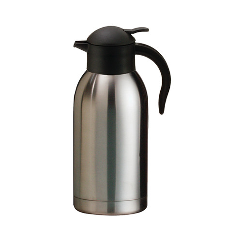 Service Ideas SJ20SS 67.7 Oz. Stainless Steel SteelVac Slim Carafe
