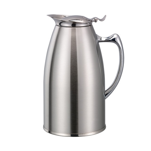 Service Ideas WP6SA 20 Oz. Stainless Steel Foam Insulation Pitcher