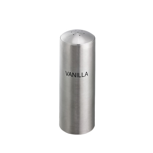 Service Ideas STC7VANILLA 2" W Stainless Steel Perforated Shaker