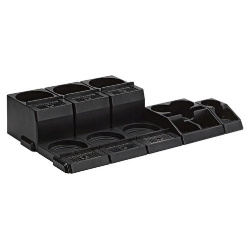 Service Ideas APD6BL 18" W Black Build-Your-Own Airpot Station