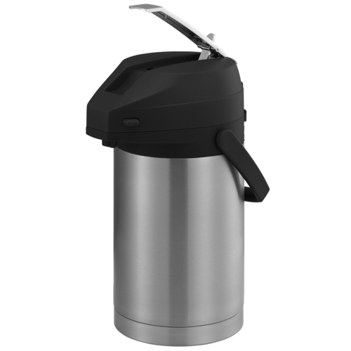 Service Ideas CTAL25BL 2.5 L. Black Lid Stainless Steel Liner Airpot