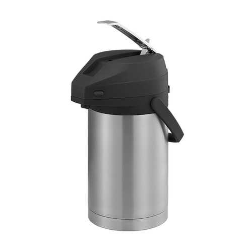 Service Ideas CTAL25BL 2.5 L. Black Lid Stainless Steel Liner Airpot