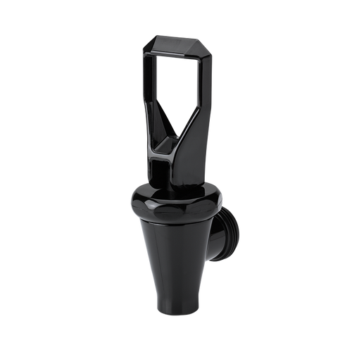 Service Ideas 020101 4.5" W Black Jewel Classic Beverage Dispenser Spigot